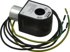Parker - 24 Volt, 18 Coil Lead Length, Class F, Solenoid Coil - 16.0 Watt, NEMA 4X Enclosure, Use with Parker Skinner Gold Ring Series Valves - Exact Tooling