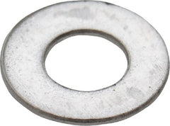 Value Collection - M3 Screw, Grade 18-8 Stainless Steel Standard Flat Washer - 3.2mm ID x 7mm OD, 0.5mm Thick - Exact Tooling