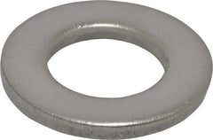 Value Collection - M12 Screw, Grade 18-8 Stainless Steel Standard Flat Washer - 13mm ID x 24mm OD, 2.5mm Thick - Exact Tooling