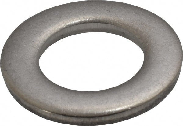 Value Collection - M16 Screw, Grade 18-8 Stainless Steel Standard Flat Washer - 17mm ID x 30mm OD, 3mm Thick - Exact Tooling