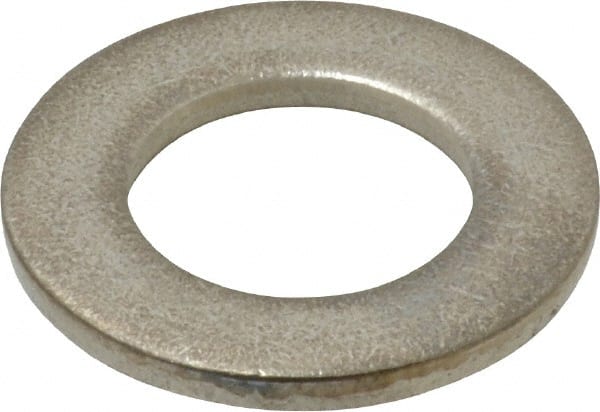 Value Collection - M18 Screw, Grade 18-8 Stainless Steel Standard Flat Washer - 19mm ID x 34mm OD, 3mm Thick - Exact Tooling