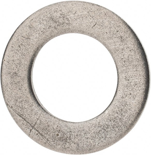 Value Collection - M20 Screw, Grade 18-8 Stainless Steel Standard Flat Washer - 21mm ID x 37mm OD, 3mm Thick - Exact Tooling