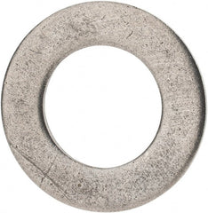 Value Collection - M20 Screw, Grade 18-8 Stainless Steel Standard Flat Washer - 21mm ID x 37mm OD, 3mm Thick - Exact Tooling