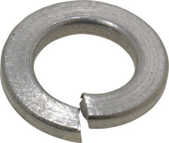 Value Collection - M5, 5.1mm ID, 1.2mm Thick Split Lock Washer - 18-8 Austenitic Grade A2 Stainless Steel, 5.1mm Min ID, 5.4mm Max ID, 9.2mm Max OD - Exact Tooling