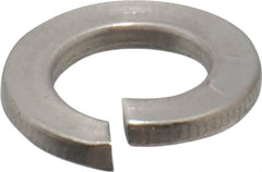 Value Collection - M10, 10.2mm ID, 2.2mm Thick Split Lock Washer - 18-8 Austenitic Grade A2 Stainless Steel, 10.2mm Min ID, 10.7mm Max ID, 18.1mm Max OD - Exact Tooling
