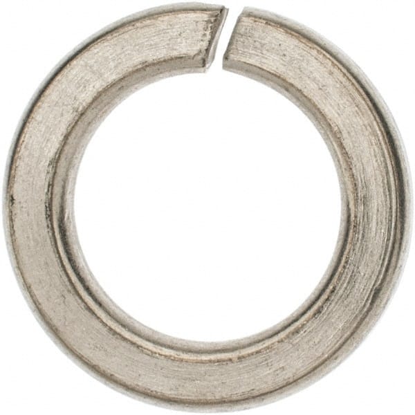 Value Collection - M18, 18.2mm ID, 29.4mm OD, 3.5mm Thick Split Lock Washer - 18-8 Austenitic Grade A2 Stainless Steel, 18.2mm Min ID, 19mm Max ID - Exact Tooling