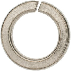 Value Collection - M18, 18.2mm ID, 29.4mm OD, 3.5mm Thick Split Lock Washer - 18-8 Austenitic Grade A2 Stainless Steel, 18.2mm Min ID, 19mm Max ID - Exact Tooling