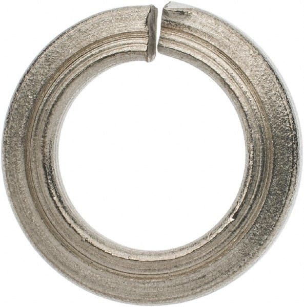 Value Collection - M20, 20.2mm ID, 33.6mm OD, 4mm Thick Split Lock Washer - 18-8 Austenitic Grade A2 Stainless Steel, 20.2mm Min ID, 21.2mm Max ID - Exact Tooling