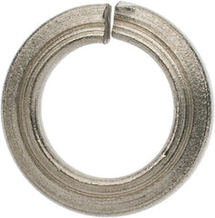 Value Collection - M20, 20.2mm ID, 33.6mm OD, 4mm Thick Split Lock Washer - 18-8 Austenitic Grade A2 Stainless Steel, 20.2mm Min ID, 21.2mm Max ID - Exact Tooling