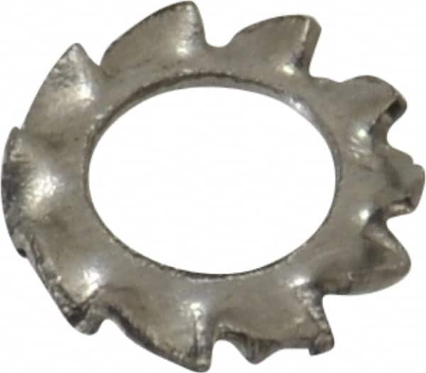 Value Collection - M3 Screw, 3.2mm ID, Stainless Steel External Tooth Lock Washer - 6mm OD, Grade 18-8 & Austenitic A2 - Exact Tooling
