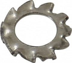 Value Collection - M3 Screw, 3.2mm ID, Stainless Steel External Tooth Lock Washer - 6mm OD, Grade 18-8 & Austenitic A2 - Exact Tooling