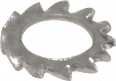 Value Collection - M6 Screw, 6.4mm ID, Stainless Steel External Tooth Lock Washer - 11mm OD, Grade 18-8 & Austenitic A2 - Exact Tooling