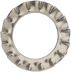 Value Collection - M12 Screw, 13mm ID, Stainless Steel External Tooth Lock Washer - 20.5mm OD, Grade 18-8 & Austenitic A2 - Exact Tooling