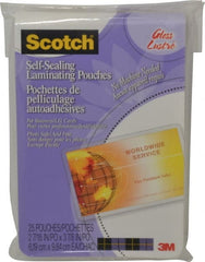 3M - Business Card and ID Protector Plastic Pouch - 3-7/8 Inch Wide x 2-7/16 Inch High - Exact Tooling