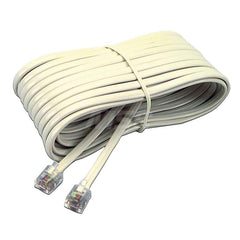 Artistic - Office Machine Supplies & Accessories; Office Machine/Equipment Accessory Type: Telephone Extension Cord ; For Use With: Answering Machine; Fax Machine; Modem; Telephone ; Color: Ivory - Exact Tooling