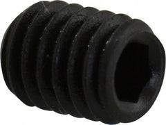 Value Collection - M3x0.50 Metric Coarse, 4mm OAL, Cup Point Set Screw - Grade 14.9 (45H) Alloy Steel, 1.5mm Key - Exact Tooling