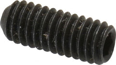 Value Collection - M4x0.70 Metric Coarse, 10mm OAL, Cup Point Set Screw - Grade 14.9 (45H) Alloy Steel, 2mm Key - Exact Tooling