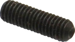 Value Collection - M5x0.80 Metric Coarse, 16mm OAL, Cup Point Set Screw - Grade 14.9 (45H) Alloy Steel, 2.5mm Key - Exact Tooling