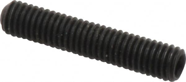 Value Collection - M5x0.80 Metric Coarse, 25mm OAL, Cup Point Set Screw - Grade 14.9 (45H) Alloy Steel, 2.5mm Key - Exact Tooling