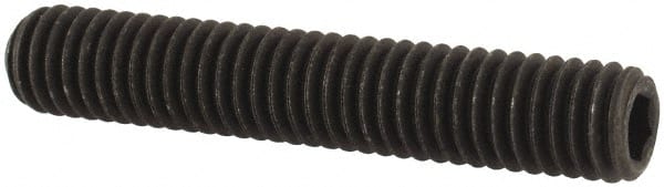 Value Collection - M6x1.00 Metric Coarse, 35mm OAL, Cup Point Set Screw - Grade 14.9 (45H) Alloy Steel, 3mm Key - Exact Tooling