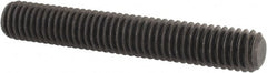 Value Collection - M6x1.00, 40mm OAL, Flat Point Set Screw - Grade 14.9 (45H) Alloy Steel, 3mm Key - Exact Tooling