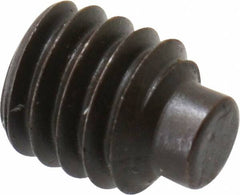 Value Collection - M4x0.70, 5mm OAL, Dog Point Set Screw - Grade 14.9 (45H) Alloy Steel, 2mm Key - Exact Tooling