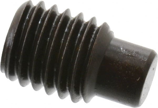 Value Collection - M10x1.50, 16mm OAL, Dog Point Set Screw - Grade 14.9 (45H) Alloy Steel, 5mm Key - Exact Tooling