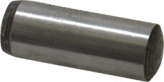Value Collection - 10mm Diam x 28mm Pin Length Grade 8 Alloy Steel Precision Dowel Pin - Bright Finish, 1 Rounded End - Exact Tooling