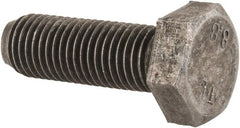 Value Collection - M12x1.50mm Metric Fine, 35mm Length Under Head Hex Head Cap Screw - Fully Threaded, Grade 8.8 Steel, Uncoated, 19mm Hex - Exact Tooling