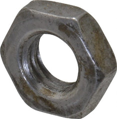 Value Collection - M6x1.00 Steel Right Hand Hex Jam Nut - 10mm Across Flats, 3.2mm High, Uncoated - Exact Tooling