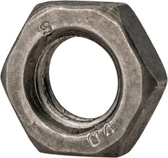 Value Collection - M12x1.75 Steel Right Hand Hex Jam Nut - 19mm Across Flats, 6mm High, Uncoated - Exact Tooling