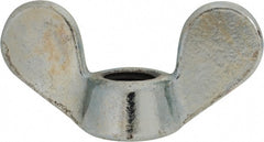 Value Collection - M24x3.00, Zinc Plated, Iron Standard Wing Nut - 8.6mm Wing Span, 53.5mm Wing Span - Exact Tooling