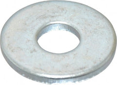Value Collection - M8 Screw, Steel Fender Flat Washer - 8.4mm ID x 24mm OD, 2mm Thick, Zinc-Plated Finish - Exact Tooling