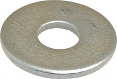 Value Collection - M10 Screw, Steel Fender Flat Washer - 10.5mm ID x 30mm OD, 2.5mm Thick, Zinc-Plated Finish - Exact Tooling