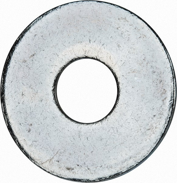 Value Collection - M16 Screw, Steel Fender Flat Washer - 17mm ID x 50mm OD, 3mm Thick, Zinc-Plated Finish - Exact Tooling