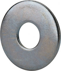 Value Collection - M20 Screw, Steel Fender Flat Washer - 22mm ID x 60mm OD, 4mm Thick, Zinc-Plated Finish - Exact Tooling