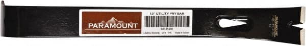 Paramount - 13" OAL Pry Bar - 1-13/16" Wide, Steel - Exact Tooling