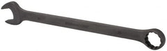 Paramount - 30mm 12 Point Offset Combination Wrench - 15° Offset Angle, 15-1/2" OAL, Chrome Vanadium Steel, Black Finish - Exact Tooling