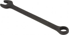 Paramount - 19mm 12 Point Offset Combination Wrench - 15° Offset Angle, 9-13/16" OAL, Chrome Vanadium Steel, Black Finish - Exact Tooling