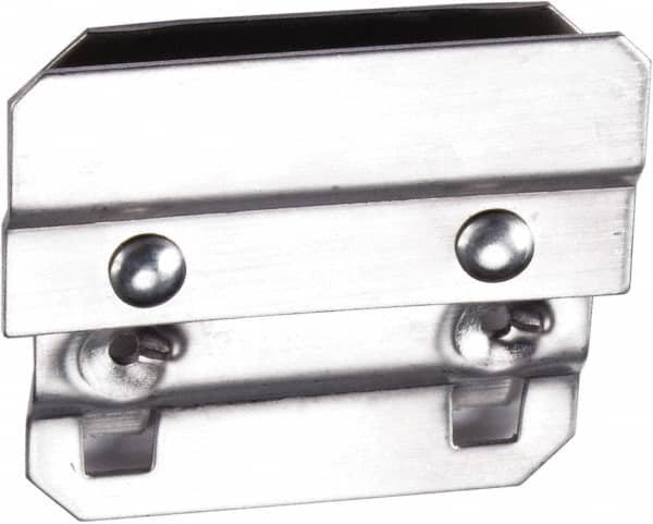 Triton - Bin Clip Pegboard Hook - 3/8" Projection, Stainless Steel - Exact Tooling