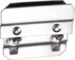 Triton - Bin Clip Pegboard Hook - 3/8" Projection, Stainless Steel - Exact Tooling