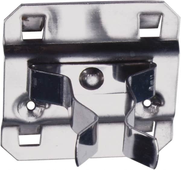 Triton - Extended Spring Clip Pegboard Hook - 2" Projection, Stainless Steel - Exact Tooling