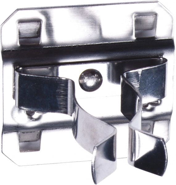 Triton - Extended Spring Clip Pegboard Hook - 7/8" Projection, Stainless Steel - Exact Tooling
