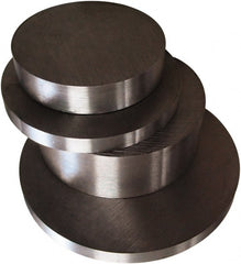 Value Collection - 8 Inch Diameter, 6 Inch Long, A-2 Air Hardening Decarb Free Tool Steel Round - Stock Length - Exact Tooling