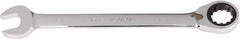 Paramount - 1-1/4" 12 Point Combination Wrench - 13° Head Angle, 16-11/16" OAL, Chrome Vanadium Steel, Polished Finish - Exact Tooling