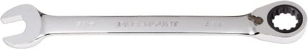 Paramount - 13/16" 12 Point Combination Wrench - 13° Head Angle, 11-3/8" OAL, Chrome Vanadium Steel, Polished Finish - Exact Tooling