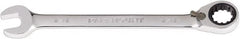 Paramount - 9/16" 12 Point Combination Wrench - 13° Head Angle, 7-1/2" OAL, Chrome Vanadium Steel, Polished Finish - Exact Tooling