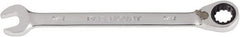Paramount - 7/16" 12 Point Combination Wrench - 13° Head Angle, 6-1/2" OAL, Chrome Vanadium Steel, Polished Finish - Exact Tooling