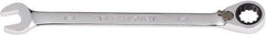 Paramount - 3/8" 12 Point Combination Wrench - 13° Head Angle, 6-1/4" OAL, Chrome Vanadium Steel, Polished Finish - Exact Tooling