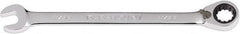 Paramount - 11/32" 12 Point Combination Wrench - 13° Head Angle, 5-7/8" OAL, Chrome Vanadium Steel, Polished Finish - Exact Tooling